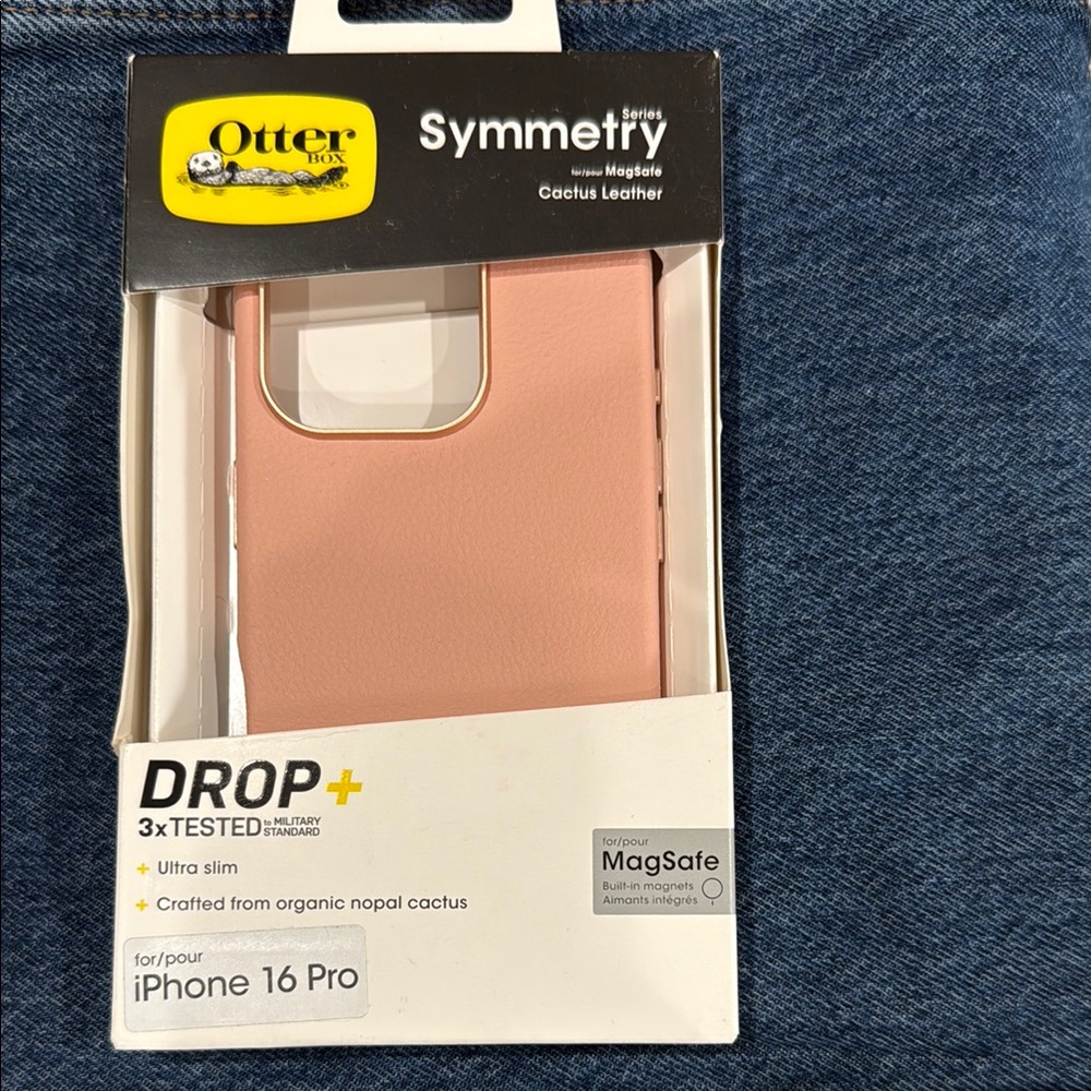 OtterBox Symmetry Series Case for iPhone 16 Pro - Pink